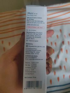 Moiz Face &amp; Body Moisturizing Lotion | Non-Greasy