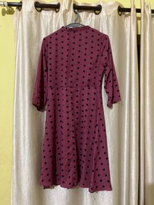 Polka Dot Midi Dress