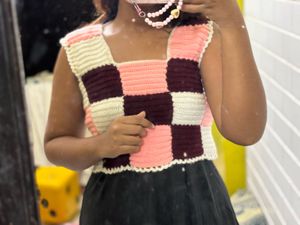 Crochet Squares Top