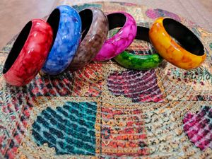 Wooden bangles free size