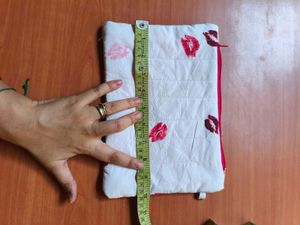 Floral Print Pouches (Set of 2)