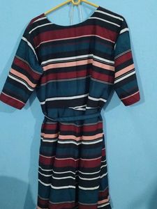 Striped Casual Dress