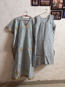 Elegant Kaftan Kurta with Inner