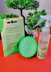 Combo Of Rosemary spray &amp; Head Massager