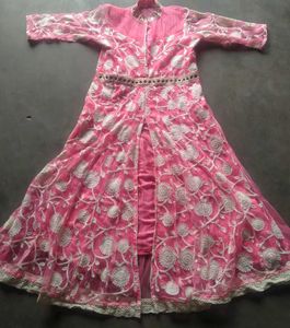 Ladies Frock Style Kurta Set