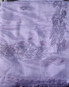 Elegant Lavender Saree