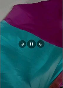 Elegant Purple &amp; Blue Saree
