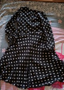 Retro Polka Dot Dress