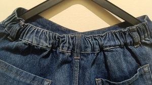 Women High Rise Blue Ripped Jeans