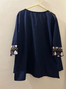 Embroidered Tunic Top