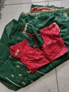 Heavy Designer Work Saree