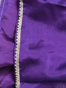 Elegant Purple Kurta Set self stitch
