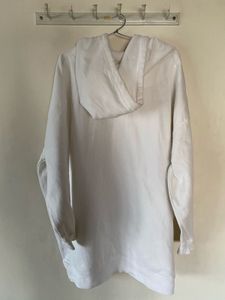 H&amp;M White Oversized Hoodie