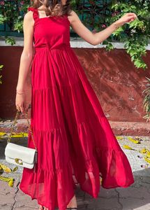 Red Maxi Dress