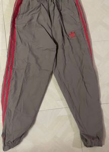 Track Pant With Red Stripes