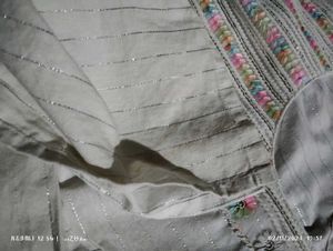White Kurti