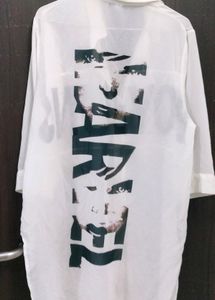 oversized long shirt