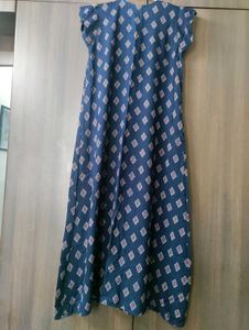 Navy Blue Nighty And Peach Night Dress