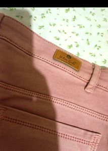 WideLeg Pink Jeans