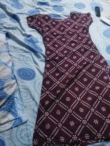 Wine Color Kurtha ✨