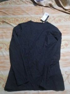 Black Long Sleeve Graphic Tee