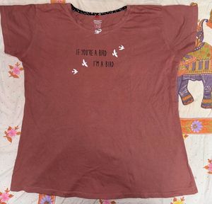 Cute Graphic Print Tee