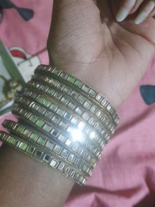 Bangles With Mirror