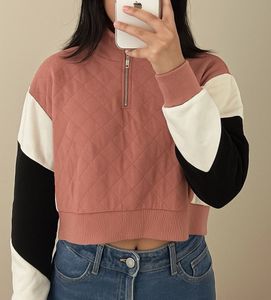 H&M Color Block Pullover Sweatshirt