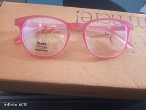 Hustlr Flamingo Pink Eyeglasses, Lenskart