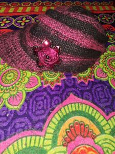 sale🎊🎆🎄🎉Stylish Striped Visor Beanie