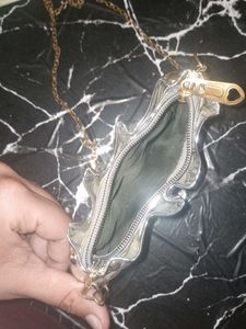 Silver Mini Bag