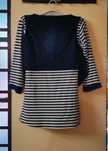 Striped Top with Bolero