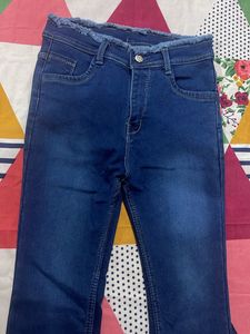 Blue Flared Bootcut Highwaist Jeans