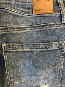 American Eagle High-Waisted Straight-Leg Jeans