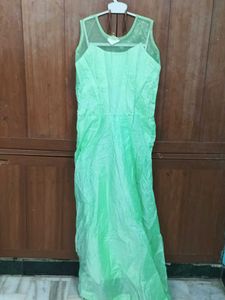 Frock Shawl Pant Set