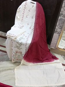 Pakistani Pure Linen Dress