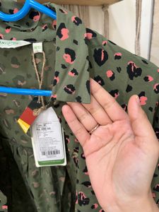 Casual Shirt With Waist Tie Up