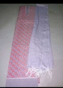 Combo Of 2 Unstitched Salwar Kurta With Dupatta