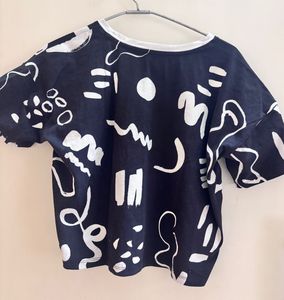 Abstract Print Tee