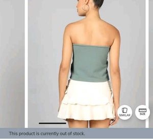 New With Tag - Cute Green Tube Top