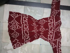 Maroon Top For Causal Clg Wear 🥰🥰