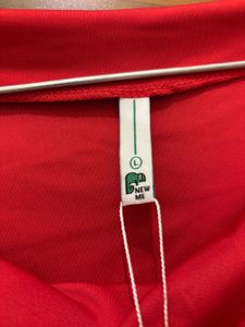 Newme off shoulder red dress