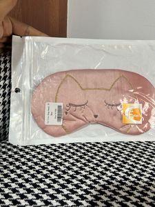 Cat Ear Silk Satin travel Sleep Eye Mask