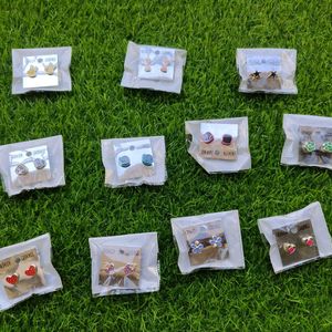 Cute Earring Sets (Combo Of 5 Pairs )