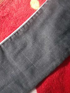 Striped Side Jeans