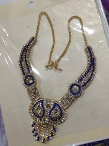 Sona Gold Necklace &amp; Earring Set