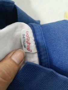 Nautical Print Polo Shirt