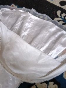White Colour Party Frock