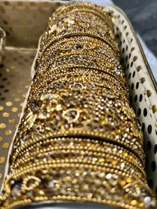 Golden Bangle Set