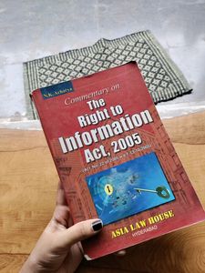The Right To Information Act 2005 Book